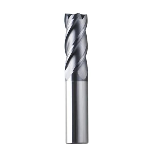 WZFC 4 Flötenfräsenschneider Router Bit HRC 50 Carbid End Mill Tialn Beschichtete CNC -Maschinenfräsenwerkzeuge,8xd8x25x75l von WZFC