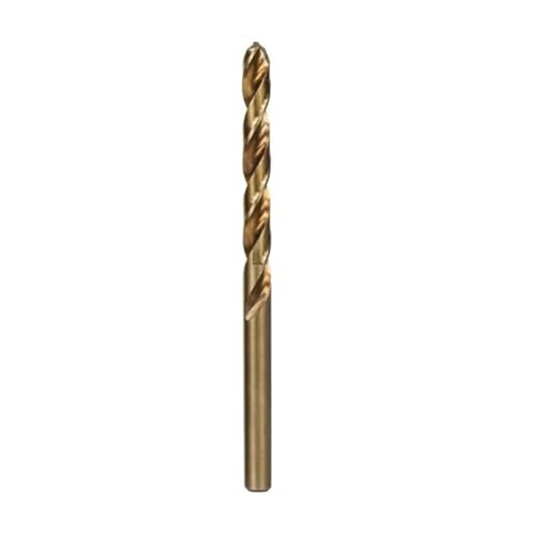 WZFC Bohrbit HSS M2 Kobalt Beschichtetes Drehbohrbit Holz/Metalllochschneider Runde Schaftwerkzeuge 1PCS,6,4 Mm von WZFC