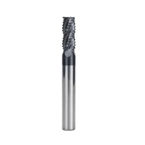 WZFC Festes Carbid -Schleimbett 4 Flöte CNC -Fräser -Bits Router -Bit Für 50 -Stunden -Metallrauenbearbeitung,8xd8x25x75l von WZFC