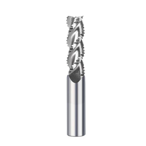 WZFC HSS -Schauer Endmühle 4 Flöten CNC Fräser Cutter Bits Router Bit Für Aluminiumstahl -Metall -Metall -Bearbeitung,14xd12x53x110 Mm von WZFC