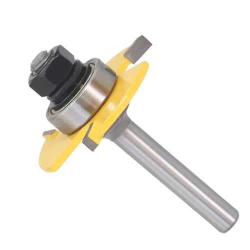 WZFC Mahlen Cutter T Slot Rillengelenksbaugruppe Router Bit 3 Flötenholzfräsenwerkzeug,1L2 Schaft WZFC Mahlen Cutter T Slot Rillengelenksbaugruppe Router Bit 3 Flötenholzfräsenwerkzeug,1L2 Schaft von WZFC