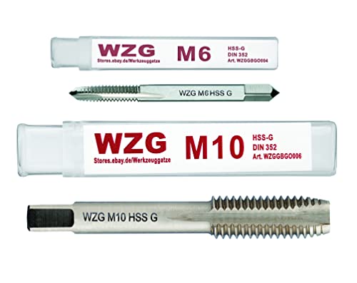 Profi HSS G Gewindebohrer/Gewindebohrer Set Satz Metrisch M3,M4,M5,M6,M8,M10,M12 WZG (bitte Größe in der Auswahlliste wählen), Größe: 11 Teiliger Kernlochbohrer Satz von WZG