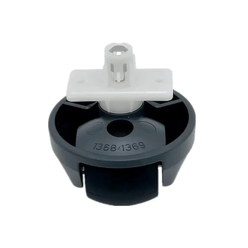 Rollen for Teile Von Roboterstaubsaugern, Ersatz des Vorderrads (kompatibel Mit Roborock S7/S5 Max/S6 Pure/S7 MaxV/S8), Universelles Radzubehör(Black) von WZGLL