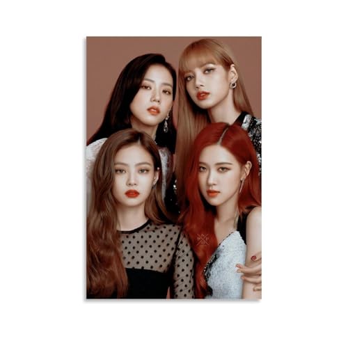 WZHDUDU Blackpink Albumcover von beliebten Künstlern, Leinwand-Poster, Wandkunst, dekoratives Gemälde, Schlafzimmer, 60 x 90 cm, ungerahmter Stil WZHDUDU Blackpink Albumcover von beliebten Künstlern, Leinwand-Poster, Wandkunst, dekoratives Gemälde, Schlafzimmer, 60 x 90 cm, ungerahmter Stil von WZHDUDU