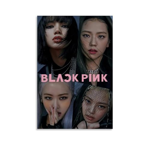 WZHDUDU Blackpink Albumcover von beliebten Künstlern, Leinwand-Poster, Wandkunst, dekoratives Gemälde, Schlafzimmer, 60 x 90 cm, ungerahmter Stil WZHDUDU Blackpink Albumcover von beliebten Künstlern, Leinwand-Poster, Wandkunst, dekoratives Gemälde, Schlafzimmer, 60 x 90 cm, ungerahmter Stil von WZHDUDU