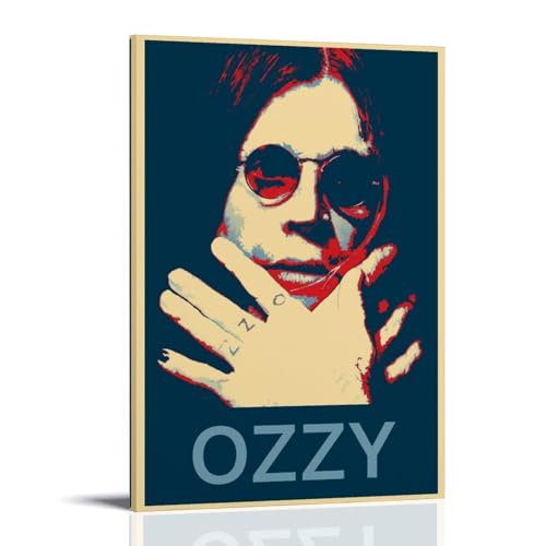 WZHDUDU Ozzy Osbourne Leinwandposter mit Albumcover beliebter Künstler, Wandkunst, dekoratives Gemälde, Poster, 20 x 30 cm, Rahmenstil WZHDUDU Ozzy Osbourne Leinwandposter mit Albumcover beliebter Künstler, Wandkunst, dekoratives Gemälde, Poster, 20 x 30 cm, Rahmenstil von WZHDUDU