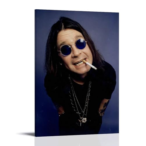 WZHDUDU Ozzy Osbourne Leinwandposter mit Albumcover beliebter Künstler, Wandkunst, dekoratives Gemälde, Poster, 20 x 30 cm, Rahmenstil WZHDUDU Ozzy Osbourne Leinwandposter mit Albumcover beliebter Künstler, Wandkunst, dekoratives Gemälde, Poster, 20 x 30 cm, Rahmenstil von WZHDUDU