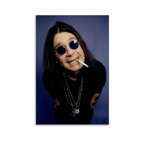 WZHDUDU Ozzy Osbourne Leinwandposter mit Albumcover beliebter Künstler, Wandkunst, dekoratives Gemälde, Schlafzimmer, 40 x 60 cm, ungerahmter Stil WZHDUDU Ozzy Osbourne Leinwandposter mit Albumcover beliebter Künstler, Wandkunst, dekoratives Gemälde, Schlafzimmer, 40 x 60 cm, ungerahmter Stil von WZHDUDU