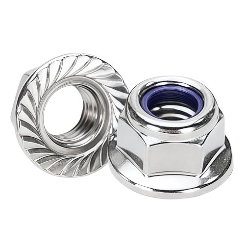 WZHUIDA Flanschmuttern mit Sperrverzahnung DIN 6926 M6, 100 Stück A2 V2A Edelstahl Sicherungsmuttern mit Flansch und Sperrverzahnung Sechskantmuttern, Selbstsichernde Muttern Stoppmutter WZHUIDA Flanschmuttern mit Sperrverzahnung DIN 6926 M6, 100 Stück A2 V2A Edelstahl Sicherungsmuttern mit Flansch und Sperrverzahnung Sechskantmuttern, Selbstsichernde Muttern Stoppmutter von WZHUIDA