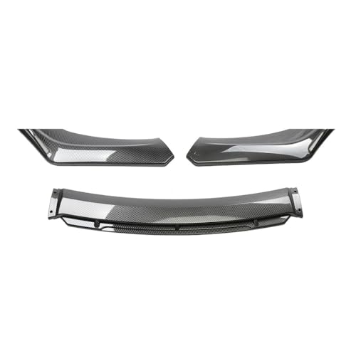 WZLCDGJJ Auto Frontspoiler für Benz S Class W220 1999-2004,Stoßstange Lippe Spoiler Lip Splitter Spoilerlippe Diffusor Protector Frontlippe Body Kit,A-Carbonfiberlook von WZLCDGJJ