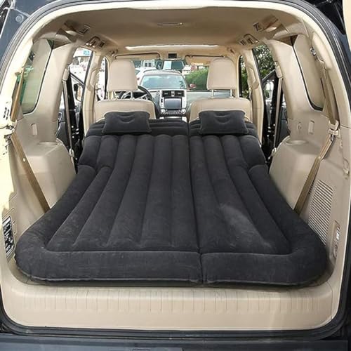 WZLCDGJJ Auto Matratze für KIA Soul 2010-2023,Camping Schlafmatte Faltbares Aufblasbares Matratze Bewegliche Rücksitz und Kofferraum Autobett,B-Black von WZLCDGJJ