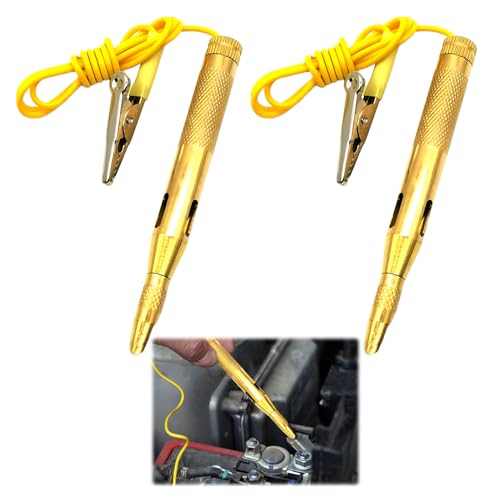 KFZ Prüflampe 12v, 2 Pcs Prüflampe KFZ 6-24v, Stromprüfer 12v KFZ,KFZ Prüflampe Spannungsprüfer, KFZ Prüflampe 12v Led,KFZ Prüflampe, Test Lampe, 12v Stromprüfer KFZ, Prüflampe KFZ,Prüflampe 12v von WZWZO