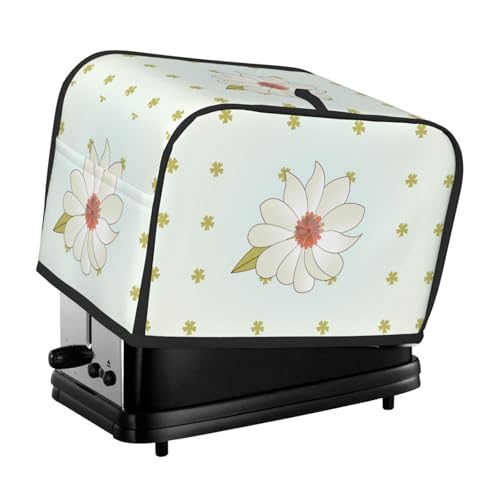 Camellia in Bloom Toaster-Abdeckung, geeignet für breites Schlitz-Design, mit seitlicher Aufbewahrungstasche, leicht zu reinigen, staubdicht, geeignet für die Küche. von WZYCWB
