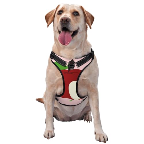 Haustierweste mit Cartoon-Motiv, Rot, Größe XL, ideal für Spaziergänge mit dem Hund, Wandern, tägliche Reisen von WZYCWB