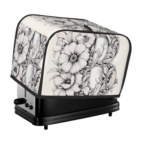 Interessante B-Toaster-Abdeckung, geeignet für breites Schlitz-Design, mit seitlicher Aufbewahrungstasche, leicht zu reinigen, staubdicht, geeignet für die Küche. von WZYCWB