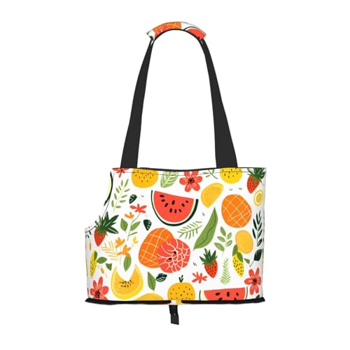 Leichte, atmungsaktive Reise Kleine Haustier Umhängetasche, WZYCWB Obst Motiv Bedruckte Haustier Umhängetasche Leichte, atmungsaktive Reise Kleine Haustier Umhängetasche, WZYCWB Obst Motiv Bedruckte Haustier Umhängetasche von WZYCWB