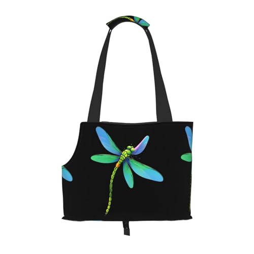 Leichte, atmungsaktive Reise kleine Haustier Umhängetasche, WZYCWB Nouveau Libelle gedruckt Haustier Umhängetasche Leichte, atmungsaktive Reise kleine Haustier Umhängetasche, WZYCWB Nouveau Libelle gedruckt Haustier Umhängetasche von WZYCWB
