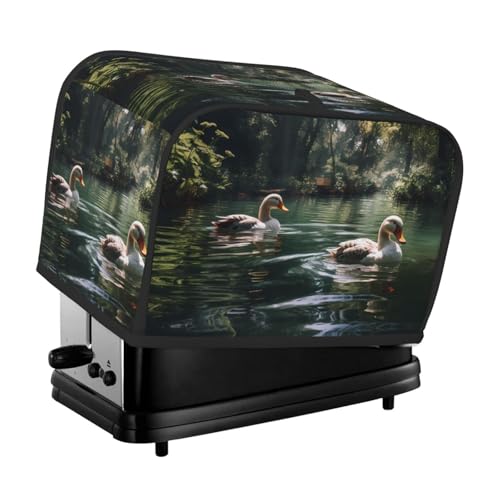 Leisurely Duckling Toaster Cover, Suitable for wide slot design, with side storage bag, easy to clean, dustproof, suitable for kitchen. Leisurely Duckling Toaster Cover, Suitable for wide slot design, with side storage bag, easy to clean, dustproof, suitable for kitchen. von WZYCWB