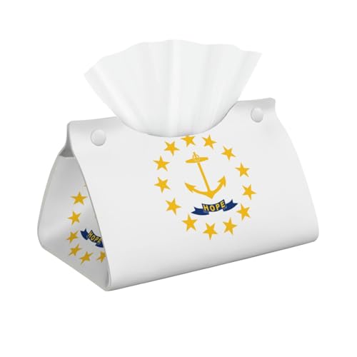 Rhode Island State Flag lange Taschentuchbox aus Leder, geeignet für Nachttische, Werkbänke und dekorative Taschentuchabdeckungen für den Heimschreibtisch. Rhode Island State Flag lange Taschentuchbox aus Leder, geeignet für Nachttische, Werkbänke und dekorative Taschentuchabdeckungen für den Heimschreibtisch. von WZYCWB