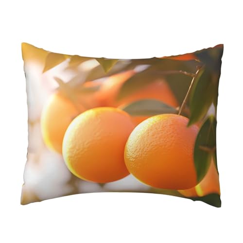 Standard-Kissenbezug mit Mandarinenmuster (40,6 x 50,8 cm), weich und hautfreundlich von WZYCWB