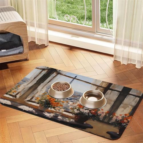 WZYCWB 40 x 60 cm, schöne Pylonen in der Ferne, bedruckte saugfähige Haustier-Tischsets, rutschfeste Futtermatten für Hunde und Katzen, Futternäpfe und Wasser-Tischsets WZYCWB 40 x 60 cm, schöne Pylonen in der Ferne, bedruckte saugfähige Haustier-Tischsets, rutschfeste Futtermatten für Hunde und Katzen, Futternäpfe und Wasser-Tischsets von WZYCWB