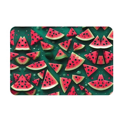 WZYCWB Bodenabsorbierende Fußmatte, Größe 40,6 x 61 cm, schützt effektiv das Wohnzimmer, das Badezimmer und die Haustür vor der Reinigung des Traum-Wassermelonenmusters WZYCWB Bodenabsorbierende Fußmatte, Größe 40,6 x 61 cm, schützt effektiv das Wohnzimmer, das Badezimmer und die Haustür vor der Reinigung des Traum-Wassermelonenmusters von WZYCWB