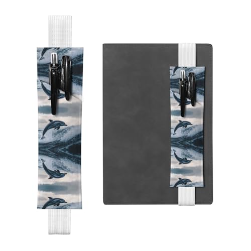 WZYCWB Delphin Jumping Diary Federmäppchen, PVC-Stifthalter und Stifthalter mit Gummibändern und Lesezeichen sind die beste Geschenkwahl. WZYCWB Delphin Jumping Diary Federmäppchen, PVC-Stifthalter und Stifthalter mit Gummibändern und Lesezeichen sind die beste Geschenkwahl. von WZYCWB