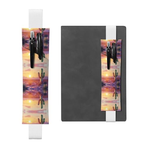 WZYCWB Desert Day Diary Federmäppchen, PVC-Stifthalter und Stifthalter mit Gummibändern und Lesezeichen sind die beste Geschenkwahl. WZYCWB Desert Day Diary Federmäppchen, PVC-Stifthalter und Stifthalter mit Gummibändern und Lesezeichen sind die beste Geschenkwahl. von WZYCWB