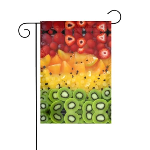 WZYCWB Gartenflaggen mit frischem Obst, 30,5 x 45,7 cm, dekorative hängende Gartenflaggen WZYCWB Gartenflaggen mit frischem Obst, 30,5 x 45,7 cm, dekorative hängende Gartenflaggen von WZYCWB