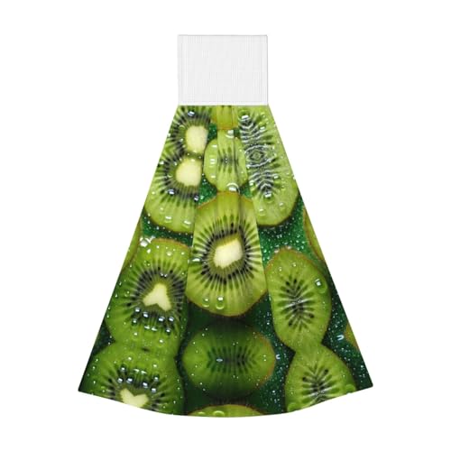 WZYCWB Hängendes Korallen-Fleece-Handtuch, Kinder- und Erwachsenen-Badezimmer- und Küchenhandtuch, Kiwi-Früchte, super saugfähiges Küchentuch WZYCWB Hängendes Korallen-Fleece-Handtuch, Kinder- und Erwachsenen-Badezimmer- und Küchenhandtuch, Kiwi-Früchte, super saugfähiges Küchentuch von WZYCWB
