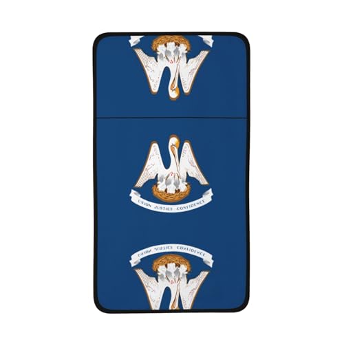 WZYCWB Louisiana State Flag bedrucktes schnelltrocknendes Handtuch, 40,6 x 71,1 cm, saugfähiges Sporthandtuch, geeignet für Reisen, Fitnessstudio, Camping im Freien usw. von WZYCWB