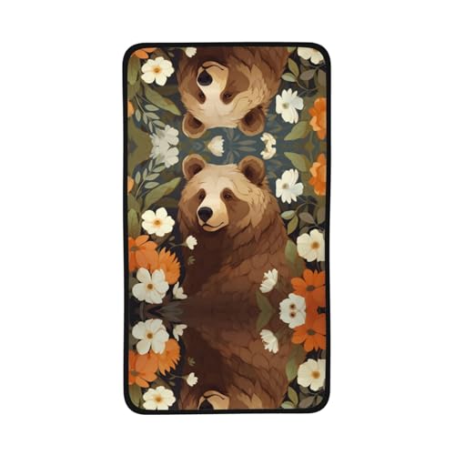 WZYCWB Schnell trocknendes Handtuch mit Blumenduft – 40,6 x 71,1 cm saugfähiges Sporthandtuch, geeignet für Reisen, Fitnessstudio, Camping im Freien usw. von WZYCWB