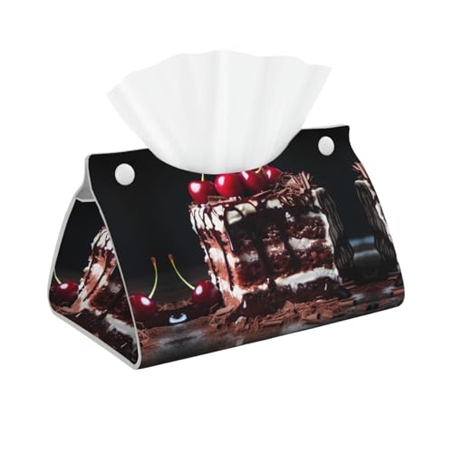schwarzwälder Kirschtorte Taschentuchbox, lang, Leder, geeignet für Nachttische, Werkbänke und dekorative Taschentuchhüllen für den Heimschreibtisch. schwarzwälder Kirschtorte Taschentuchbox, lang, Leder, geeignet für Nachttische, Werkbänke und dekorative Taschentuchhüllen für den Heimschreibtisch. von WZYCWB
