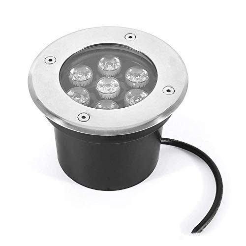 WZYDYDY Bodenleuchte, 7W AC110-230V Runden LED bodenstrahler außen 750LM Warmweißes Licht IP67 wasserdicht Landschaftsstraße Erleuchtung Gartenterrasse Dekoration WZYDYDY Bodenleuchte, 7W AC110-230V Runden LED bodenstrahler außen 750LM Warmweißes Licht IP67 wasserdicht Landschaftsstraße Erleuchtung Gartenterrasse Dekoration von WZYDYDY