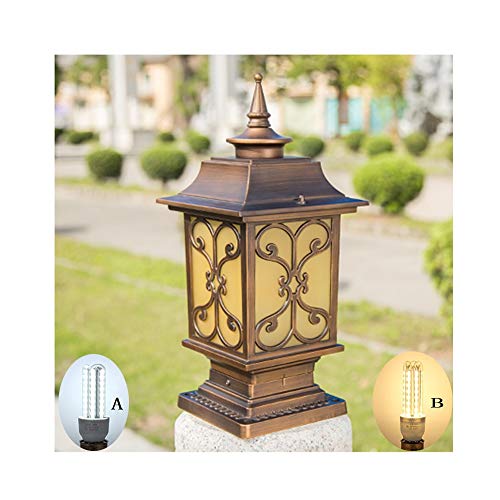 WZYDYDY LED Bodeneinbaustrahler Einbaustrahler Außenleuchte 2 Farben, 5W Europäischer Stil Draussen Wasserdicht IP54 AC220V Zaun tür Stigma(A) von WZYDYDY