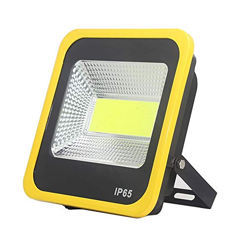 WZYDYDY LED Strahler Flutlicht COB Super helle 85-265V im Freien Scheinwerfer Verwendet for Terrasse Garage Terrasse Beleuchtung(Warm Light,100W) von WZYDYDY