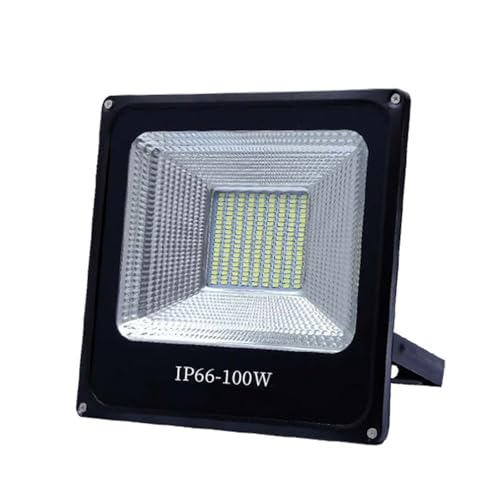 WZYDYDY LED Strahler Flutlicht Draussen IP66 wasserdicht AC85-265V Super hell dauerhaft Scheinwerfer Benutzt for Terrasse Garage Haustür Erleuchtung(White Light,100W) von WZYDYDY