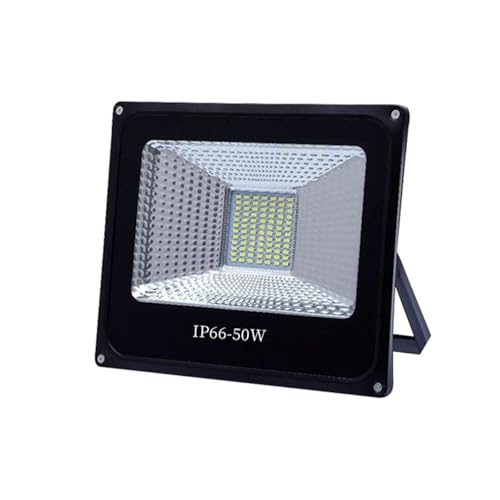 WZYDYDY LED Strahler Flutlicht Draussen IP66 wasserdicht AC85-265V Super hell dauerhaft Scheinwerfer Benutzt for Terrasse Garage Haustür Erleuchtung(White Light,50W) von WZYDYDY