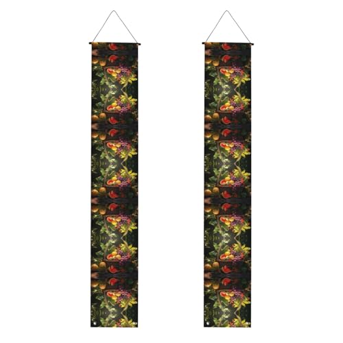 Veranda Banner WZYWHJ Pflanzen und Früchte Drucke Dekor Wandbehang Banner Türschild für Outdoor Indoor Yard Party 30,5 x 180,9 cm Veranda Banner WZYWHJ Pflanzen und Früchte Drucke Dekor Wandbehang Banner Türschild für Outdoor Indoor Yard Party 30,5 x 180,9 cm von WZYWHJ
