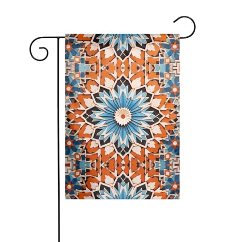 WZYWHJ Gartenflagge mit farbigem Muster, 30,5 x 45,7 cm, dicke, stabile Outdoor-Flagge für Garten, Rasen, Balkon WZYWHJ Gartenflagge mit farbigem Muster, 30,5 x 45,7 cm, dicke, stabile Outdoor-Flagge für Garten, Rasen, Balkon von WZYWHJ