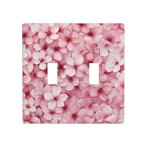WZYWHJ Kirschblütenmuster, thermoplastische Platte für Schalterabdeckung, dekorative Wandplatte, die nicht leicht beschädigt wird WZYWHJ Kirschblütenmuster, thermoplastische Platte für Schalterabdeckung, dekorative Wandplatte, die nicht leicht beschädigt wird von WZYWHJ