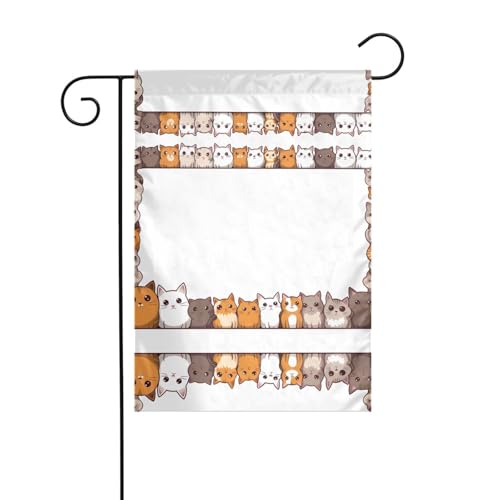 WZYWHJ Niedliche Bilderrahmen, Druckdekoration, Gartenflagge, 30,5 x 45,7 cm, für eine modische Outdoor-Umgebung WZYWHJ Niedliche Bilderrahmen, Druckdekoration, Gartenflagge, 30,5 x 45,7 cm, für eine modische Outdoor-Umgebung von WZYWHJ