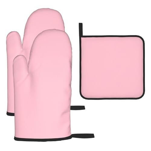WZYWHJ Ofenhandschuhe und Topflappe, 3-teiliges Set, verdickter langer Küchenhandschuh WZYWHJ Ofenhandschuhe und Topflappe, 3-teiliges Set, verdickter langer Küchenhandschuh von WZYWHJ