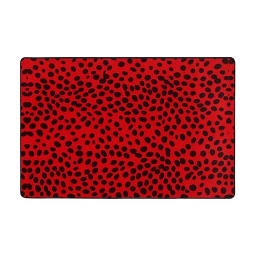 WZYWHJ Rutschfeste Bodenmatte mit Leopardenmuster, 91,4 x 61 cm, für Wohnzimmer, Büro, Couchtisch, Bett, Balkon WZYWHJ Rutschfeste Bodenmatte mit Leopardenmuster, 91,4 x 61 cm, für Wohnzimmer, Büro, Couchtisch, Bett, Balkon von WZYWHJ