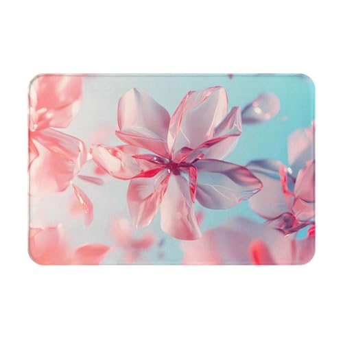 WZYWHJ Rutschfeste Fußmatte, 40,6 x 61 cm, leicht zu reinigen, geeignet für Haustür, Wohnzimmer, Badezimmer, fliegendes Kristallblütenmuster WZYWHJ Rutschfeste Fußmatte, 40,6 x 61 cm, leicht zu reinigen, geeignet für Haustür, Wohnzimmer, Badezimmer, fliegendes Kristallblütenmuster von WZYWHJ