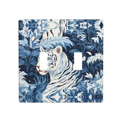 WZYWHJ Schneewittchen-Tiger-Muster, thermoplastische Platte für Schalterabdeckung, dekorative Wandblende, die nicht leicht beschädigt wird WZYWHJ Schneewittchen-Tiger-Muster, thermoplastische Platte für Schalterabdeckung, dekorative Wandblende, die nicht leicht beschädigt wird von WZYWHJ