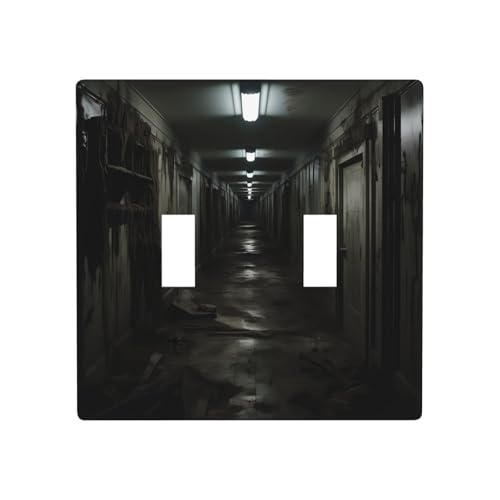 WZYWHJ Schreckliches Korridormuster, thermoplastische Platte für Schalterabdeckung, dekorative Wandblende, die nicht leicht beschädigt wird WZYWHJ Schreckliches Korridormuster, thermoplastische Platte für Schalterabdeckung, dekorative Wandblende, die nicht leicht beschädigt wird von WZYWHJ