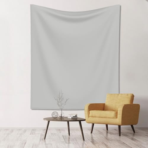 WZYWHJ Silberne Kerzenständer-Tapisserie zum Aufhängen an Wänden eignet sich zur Dekoration von Salons und Schlafzimmern, 152,4 x 129,5 cm von WZYWHJ