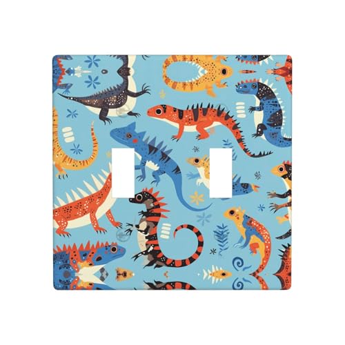 WZYWHJ Verschiedene Arten von Eidechsenmustern, thermoplastische Platte für Schalterabdeckung, dekorative Wandplatte, die nicht leicht beschädigt wird WZYWHJ Verschiedene Arten von Eidechsenmustern, thermoplastische Platte für Schalterabdeckung, dekorative Wandplatte, die nicht leicht beschädigt wird von WZYWHJ