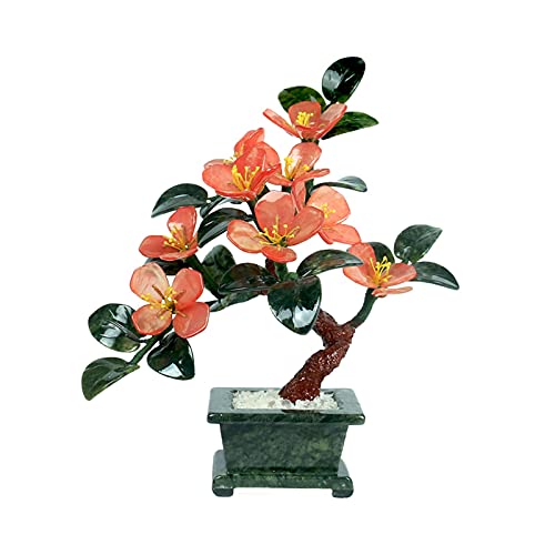 Welcome Kiefer Bonsai Simulation Baum Künstliche Bonsai-Baum Chinesischer Stil Jade Bonsai - Faux Topfpflanze Schreibtisch Display Gefälschte Baum Topf Ornamente Home Antike Dekorationen Künstlicher B von WaLdor